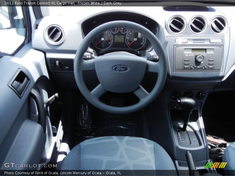 Dashboard of 2011 Transit Connect XL Cargo Van