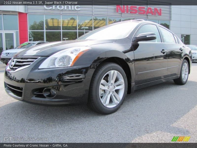 Super Black / Charcoal 2012 Nissan Altima 3.5 SR