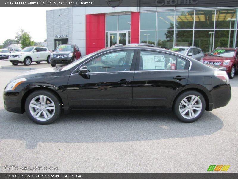 Super Black / Charcoal 2012 Nissan Altima 3.5 SR