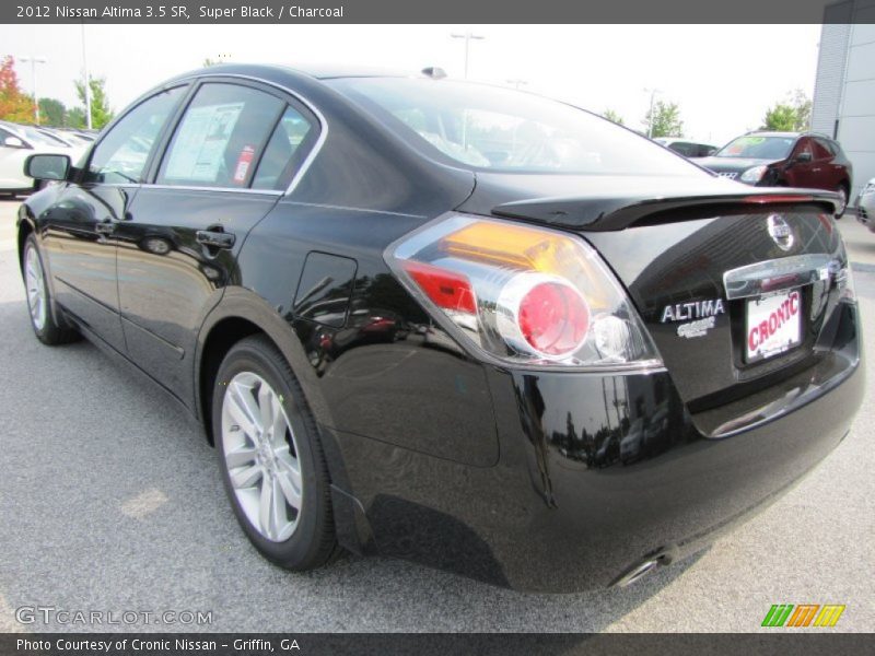Super Black / Charcoal 2012 Nissan Altima 3.5 SR