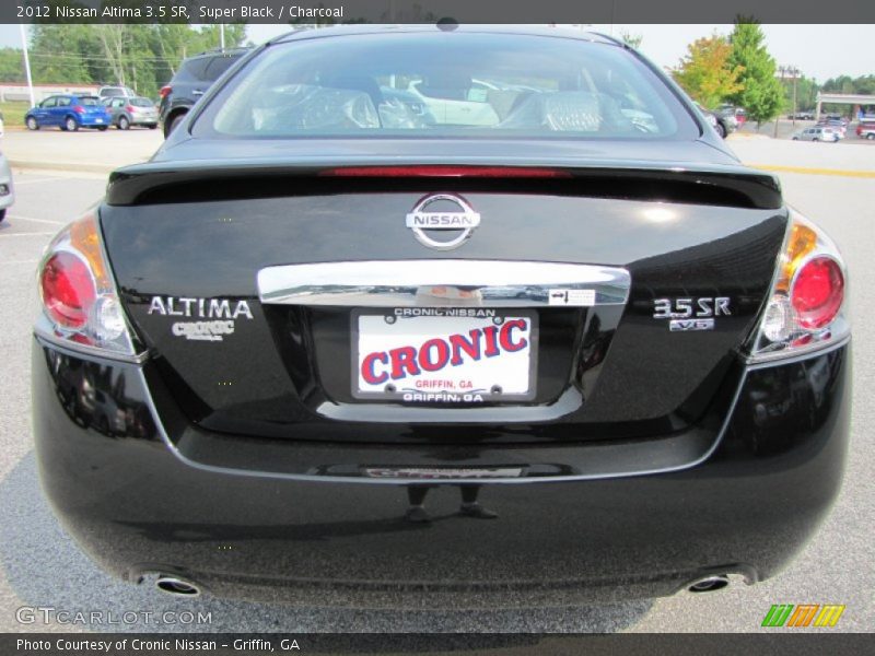 Super Black / Charcoal 2012 Nissan Altima 3.5 SR