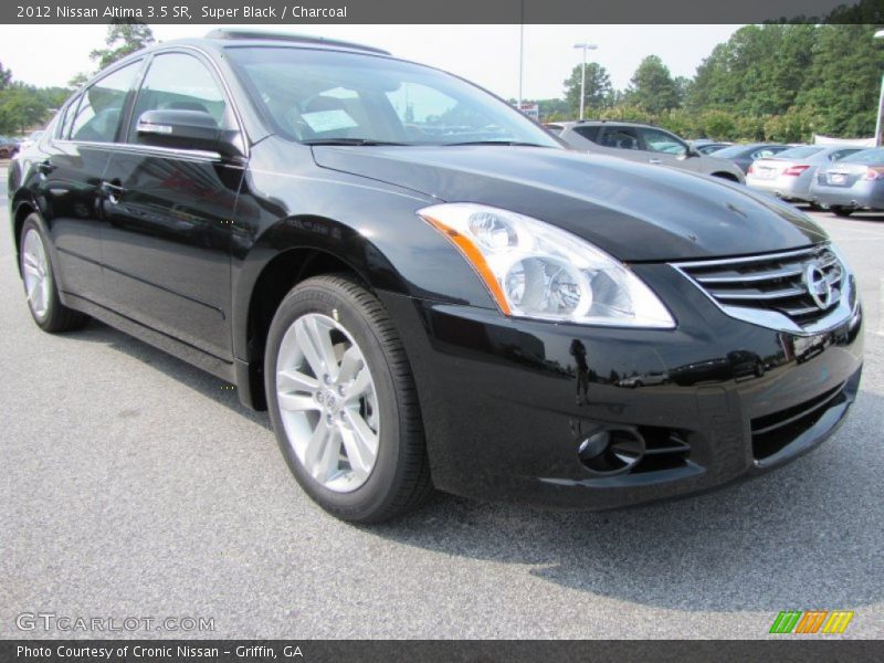 Super Black / Charcoal 2012 Nissan Altima 3.5 SR