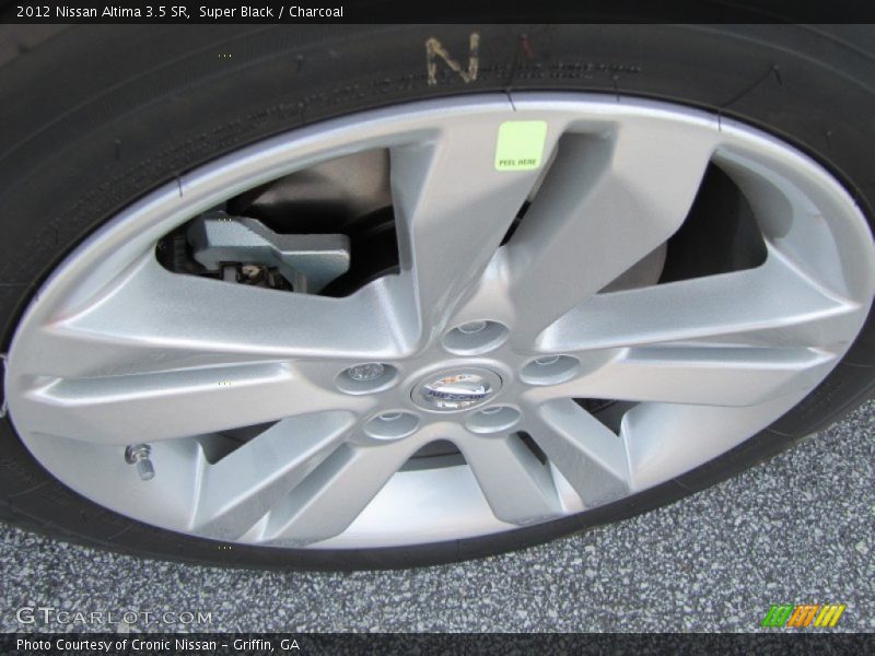 Super Black / Charcoal 2012 Nissan Altima 3.5 SR