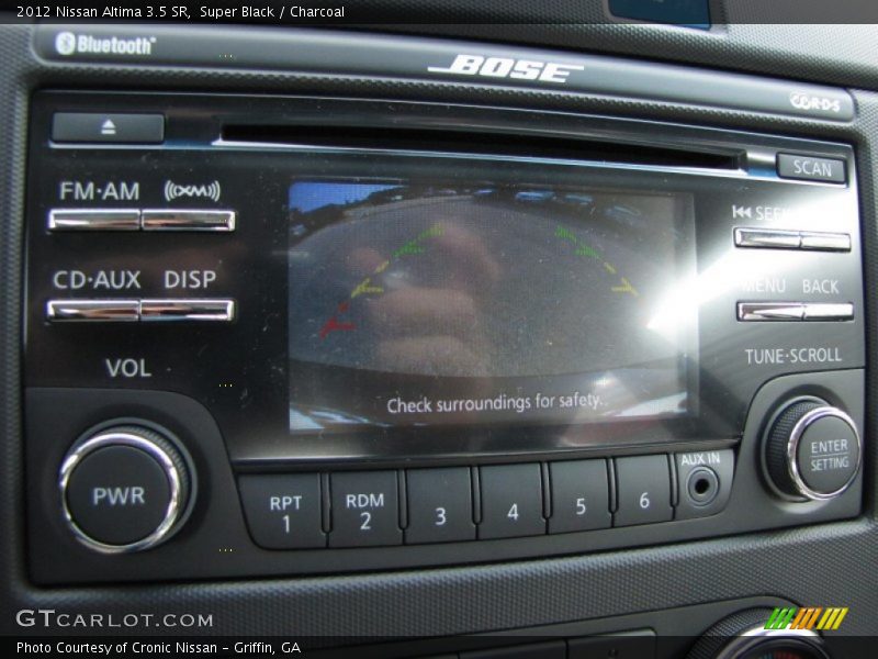 Super Black / Charcoal 2012 Nissan Altima 3.5 SR