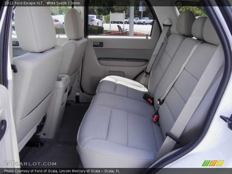 White Suede / Stone 2012 Ford Escape XLT
