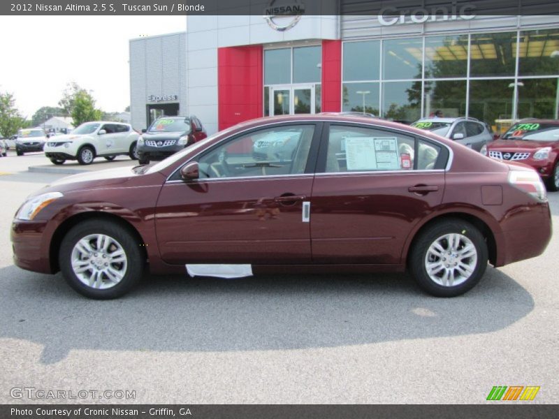 Tuscan Sun / Blonde 2012 Nissan Altima 2.5 S