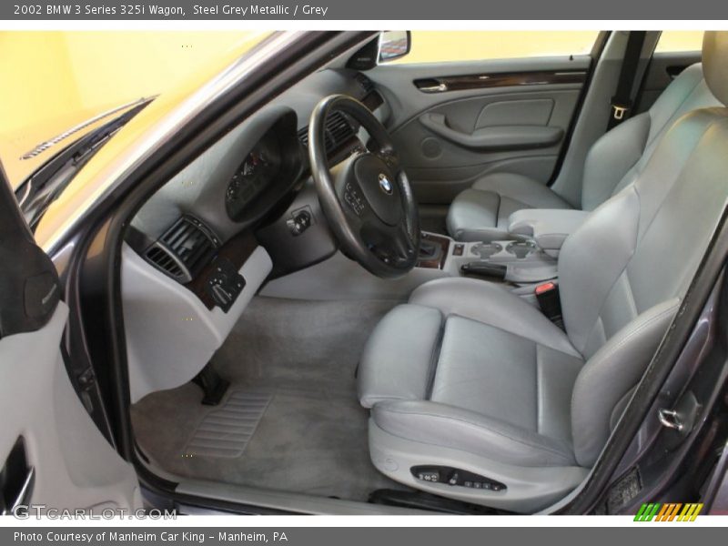  2002 3 Series 325i Wagon Grey Interior