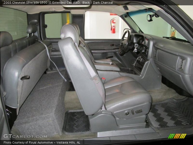  2003 Silverado 1500 SS Extended Cab AWD Dark Charcoal Interior