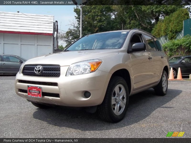 Savannah Metallic / Ash 2008 Toyota RAV4 4WD