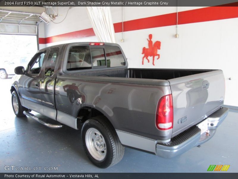 Dark Shadow Grey Metallic / Heritage Graphite Grey 2004 Ford F150 XLT Heritage SuperCab