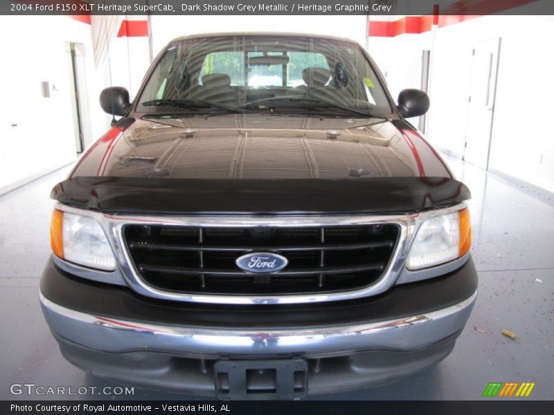 Dark Shadow Grey Metallic / Heritage Graphite Grey 2004 Ford F150 XLT Heritage SuperCab