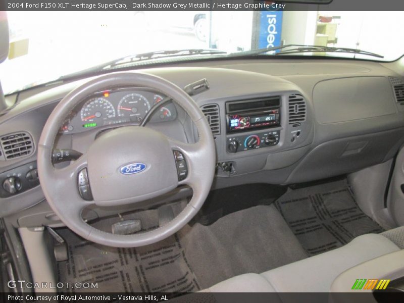 Dashboard of 2004 F150 XLT Heritage SuperCab