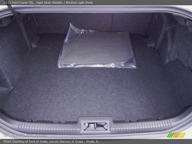 Ingot Silver Metallic / Medium Light Stone 2012 Ford Fusion SEL