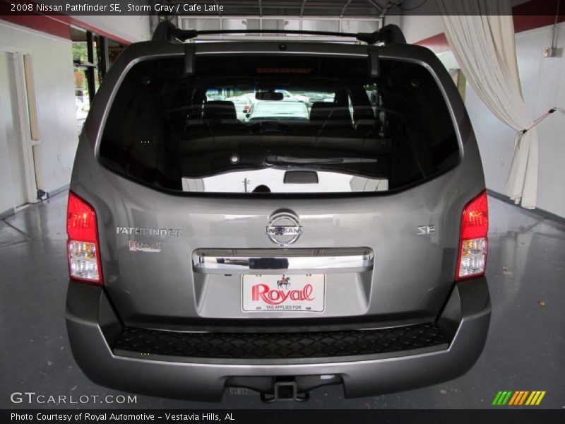 Storm Gray / Cafe Latte 2008 Nissan Pathfinder SE