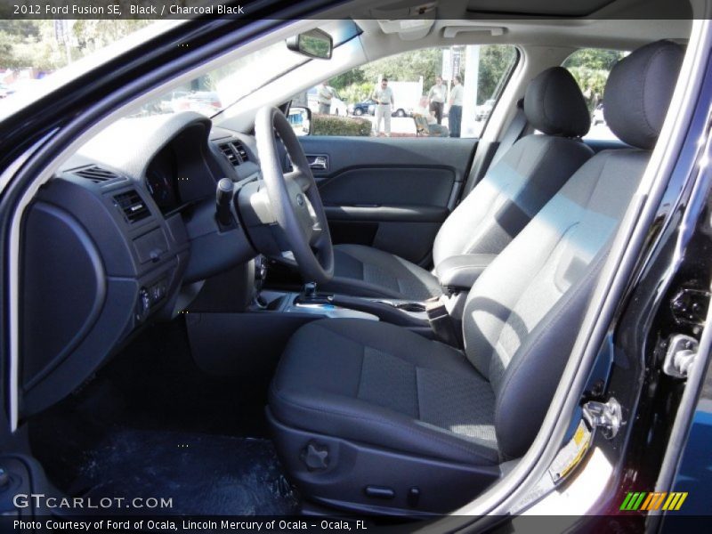 Black / Charcoal Black 2012 Ford Fusion SE