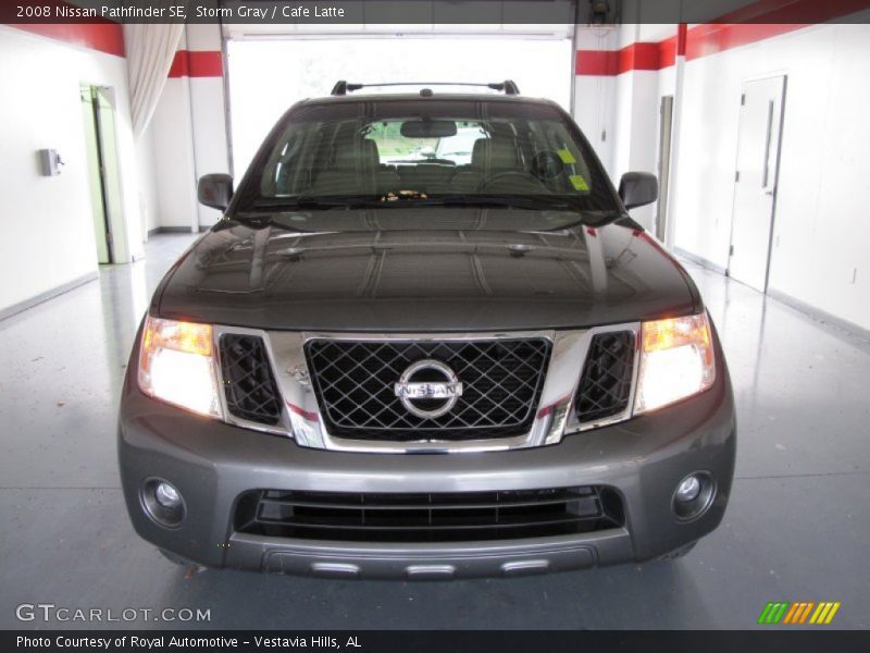 Storm Gray / Cafe Latte 2008 Nissan Pathfinder SE