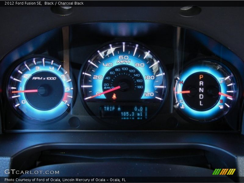 Black / Charcoal Black 2012 Ford Fusion SE