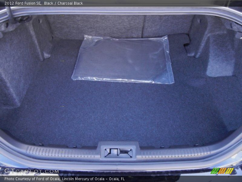 Black / Charcoal Black 2012 Ford Fusion SE