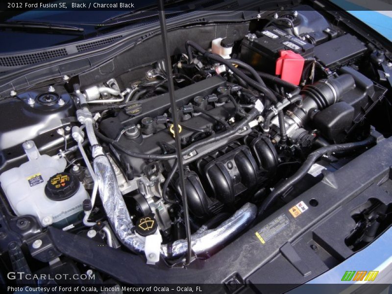 Black / Charcoal Black 2012 Ford Fusion SE