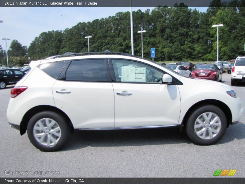 Glacier White Pearl / Beige 2011 Nissan Murano SL