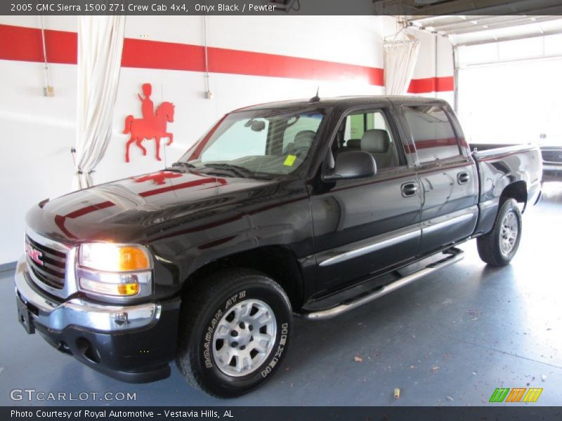 Onyx Black / Pewter 2005 GMC Sierra 1500 Z71 Crew Cab 4x4