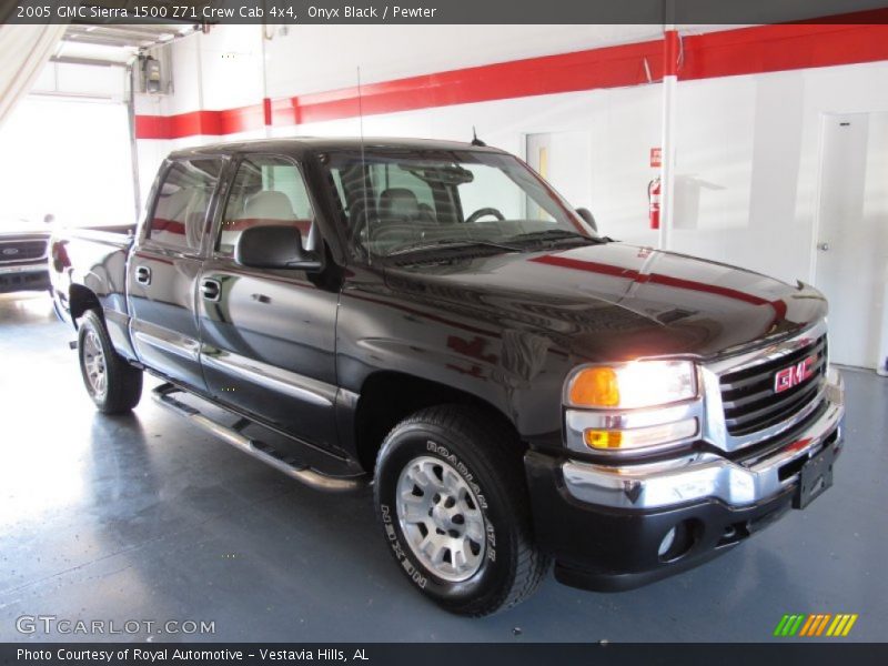 Onyx Black / Pewter 2005 GMC Sierra 1500 Z71 Crew Cab 4x4