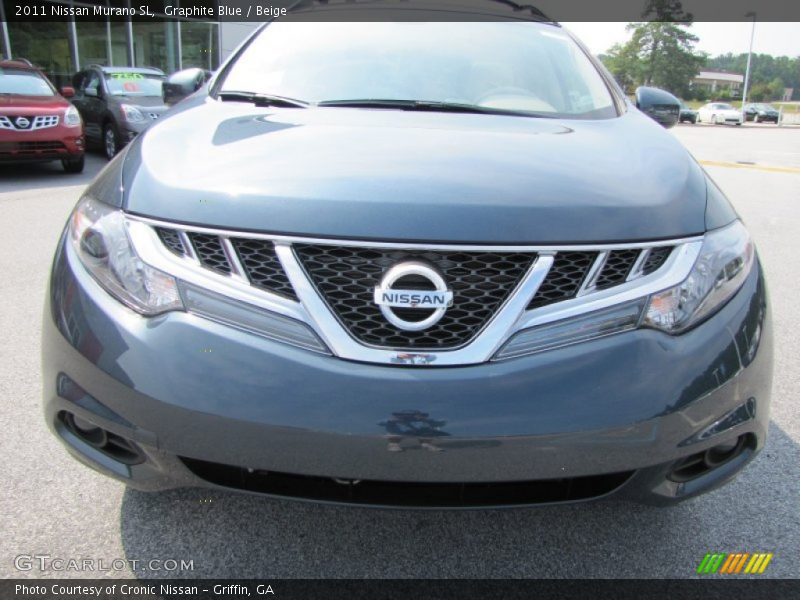 Graphite Blue / Beige 2011 Nissan Murano SL