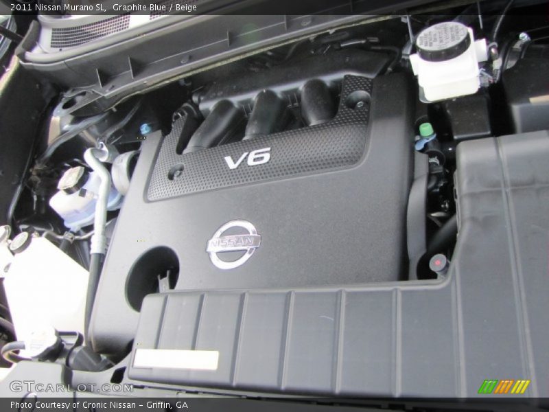 Graphite Blue / Beige 2011 Nissan Murano SL