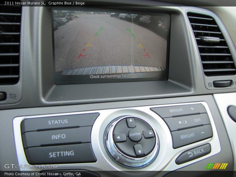 Graphite Blue / Beige 2011 Nissan Murano SL