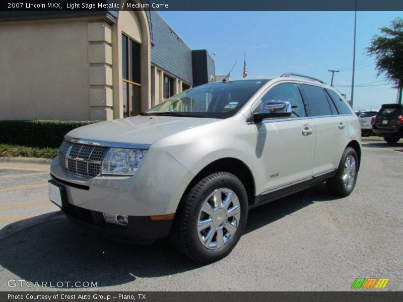 Light Sage Metallic / Medium Camel 2007 Lincoln MKX