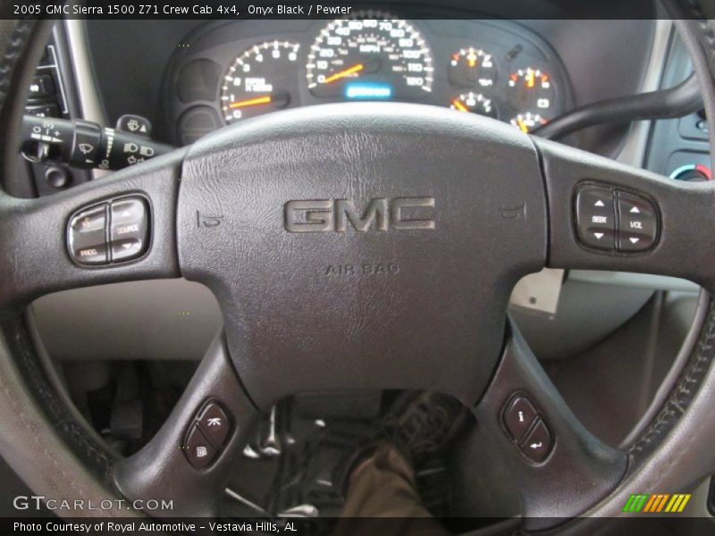 Onyx Black / Pewter 2005 GMC Sierra 1500 Z71 Crew Cab 4x4