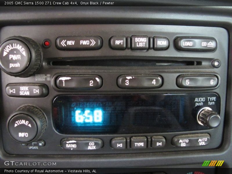 Onyx Black / Pewter 2005 GMC Sierra 1500 Z71 Crew Cab 4x4
