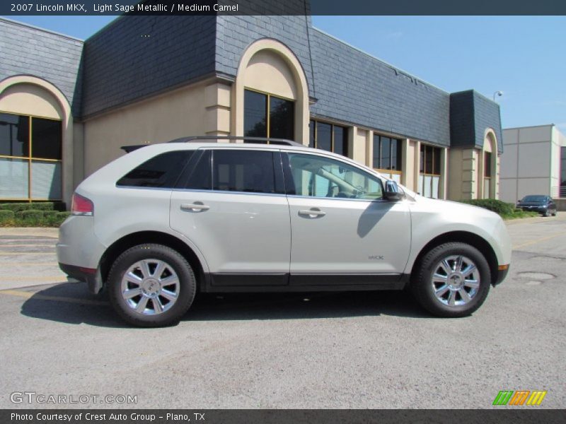 Light Sage Metallic / Medium Camel 2007 Lincoln MKX