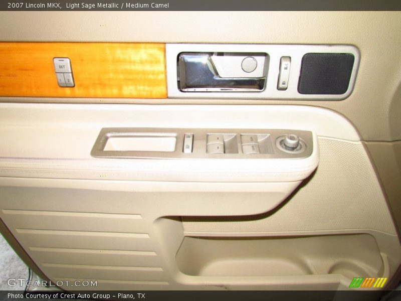 Light Sage Metallic / Medium Camel 2007 Lincoln MKX