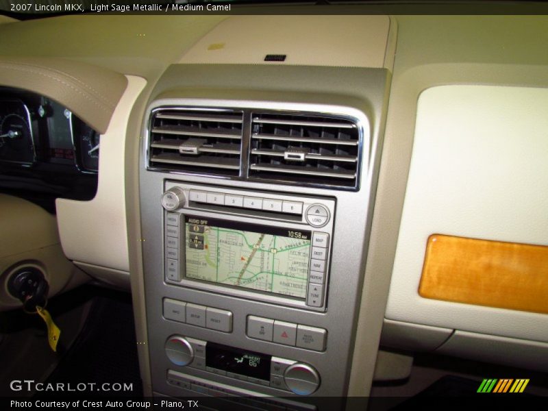 Light Sage Metallic / Medium Camel 2007 Lincoln MKX