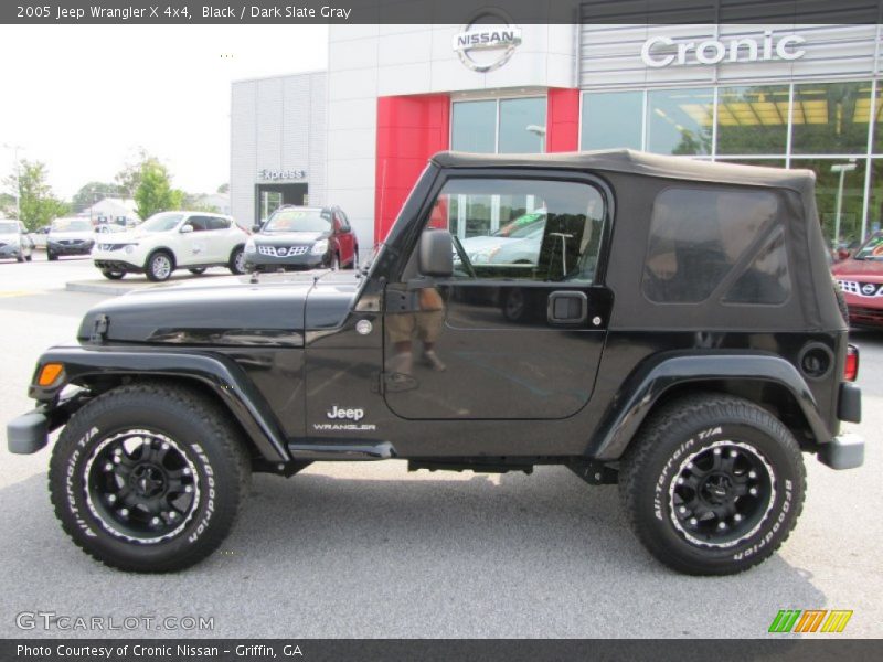 Custom Wheels of 2005 Wrangler X 4x4