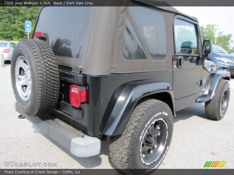 Black / Dark Slate Gray 2005 Jeep Wrangler X 4x4