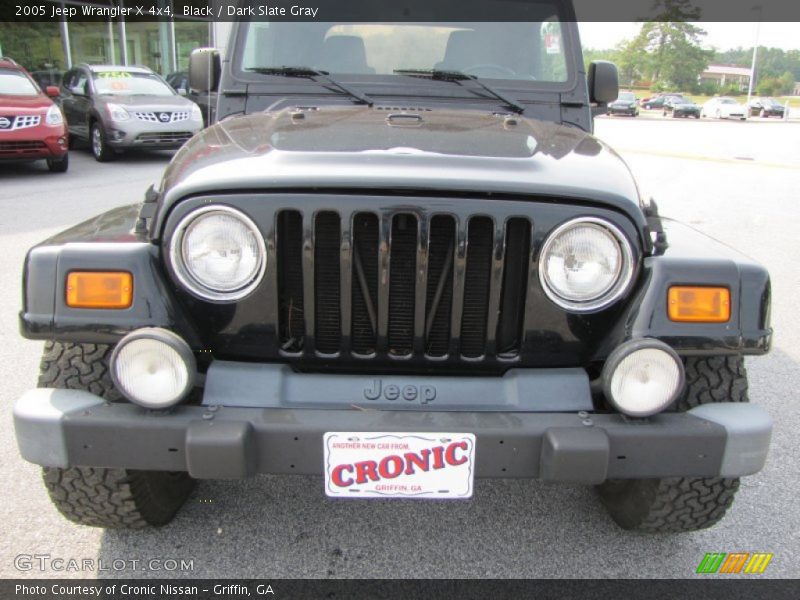 Black / Dark Slate Gray 2005 Jeep Wrangler X 4x4