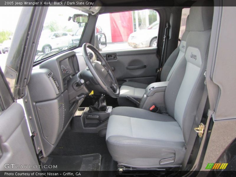 Black / Dark Slate Gray 2005 Jeep Wrangler X 4x4