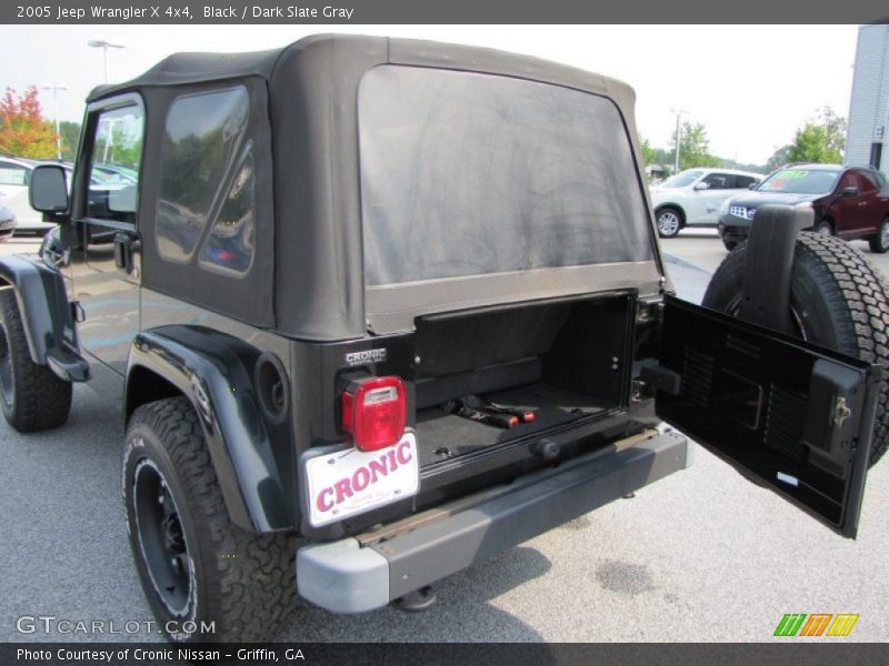 Black / Dark Slate Gray 2005 Jeep Wrangler X 4x4