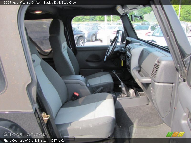 Black / Dark Slate Gray 2005 Jeep Wrangler X 4x4