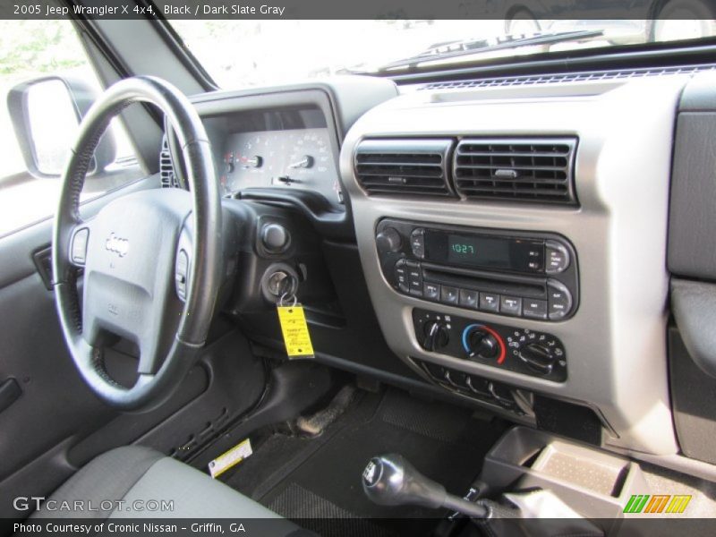 Black / Dark Slate Gray 2005 Jeep Wrangler X 4x4