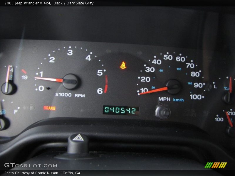 Black / Dark Slate Gray 2005 Jeep Wrangler X 4x4