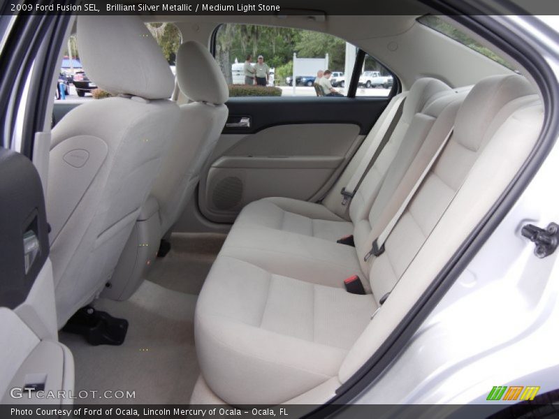 Brilliant Silver Metallic / Medium Light Stone 2009 Ford Fusion SEL