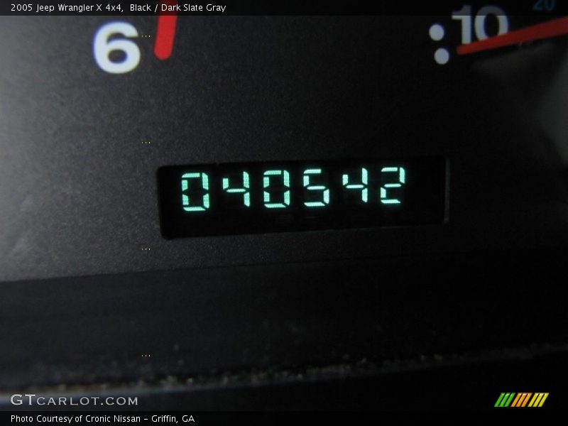 Black / Dark Slate Gray 2005 Jeep Wrangler X 4x4