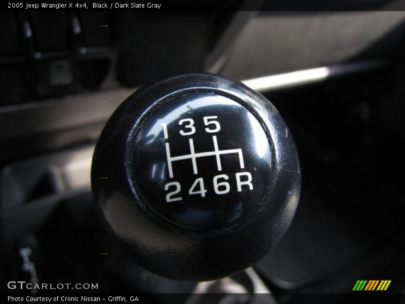 Black / Dark Slate Gray 2005 Jeep Wrangler X 4x4