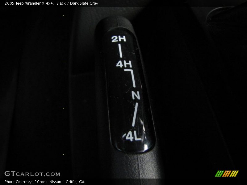Black / Dark Slate Gray 2005 Jeep Wrangler X 4x4
