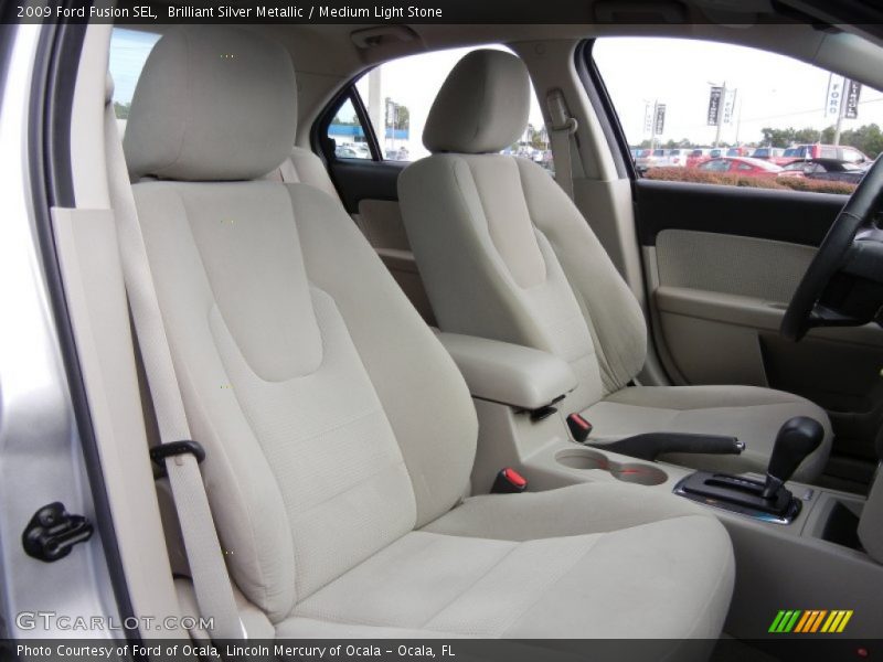 Brilliant Silver Metallic / Medium Light Stone 2009 Ford Fusion SEL