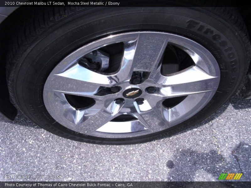 Mocha Steel Metallic / Ebony 2010 Chevrolet Malibu LT Sedan