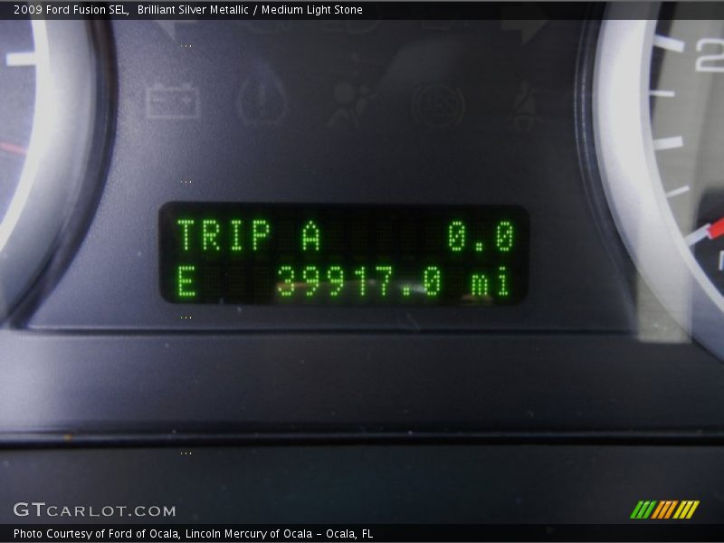 Brilliant Silver Metallic / Medium Light Stone 2009 Ford Fusion SEL